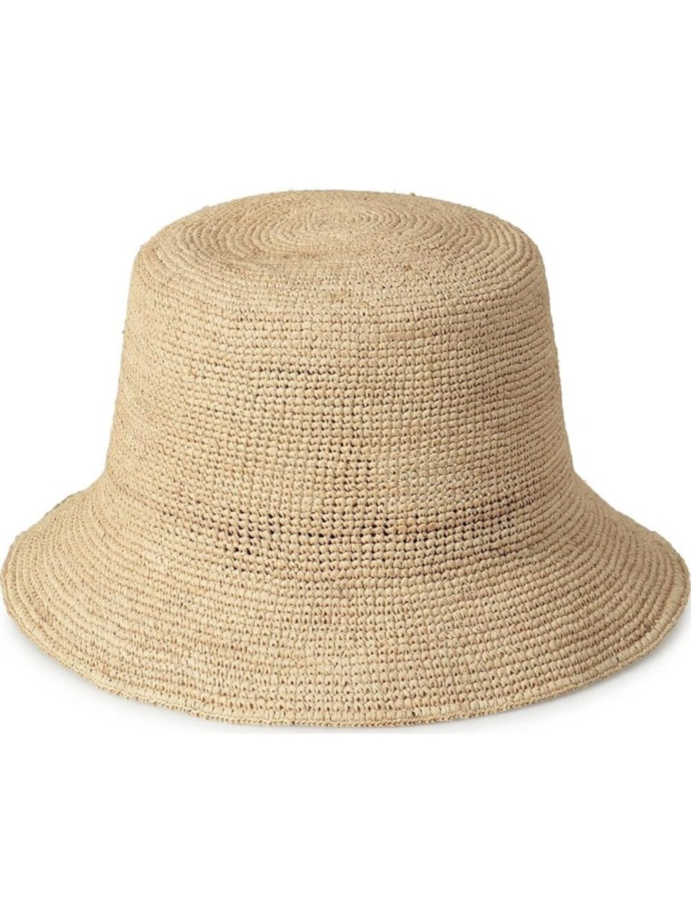 Handmade Raffia Straw Bucket Hat | Foldable Sun Beach Cap for Summer Travel